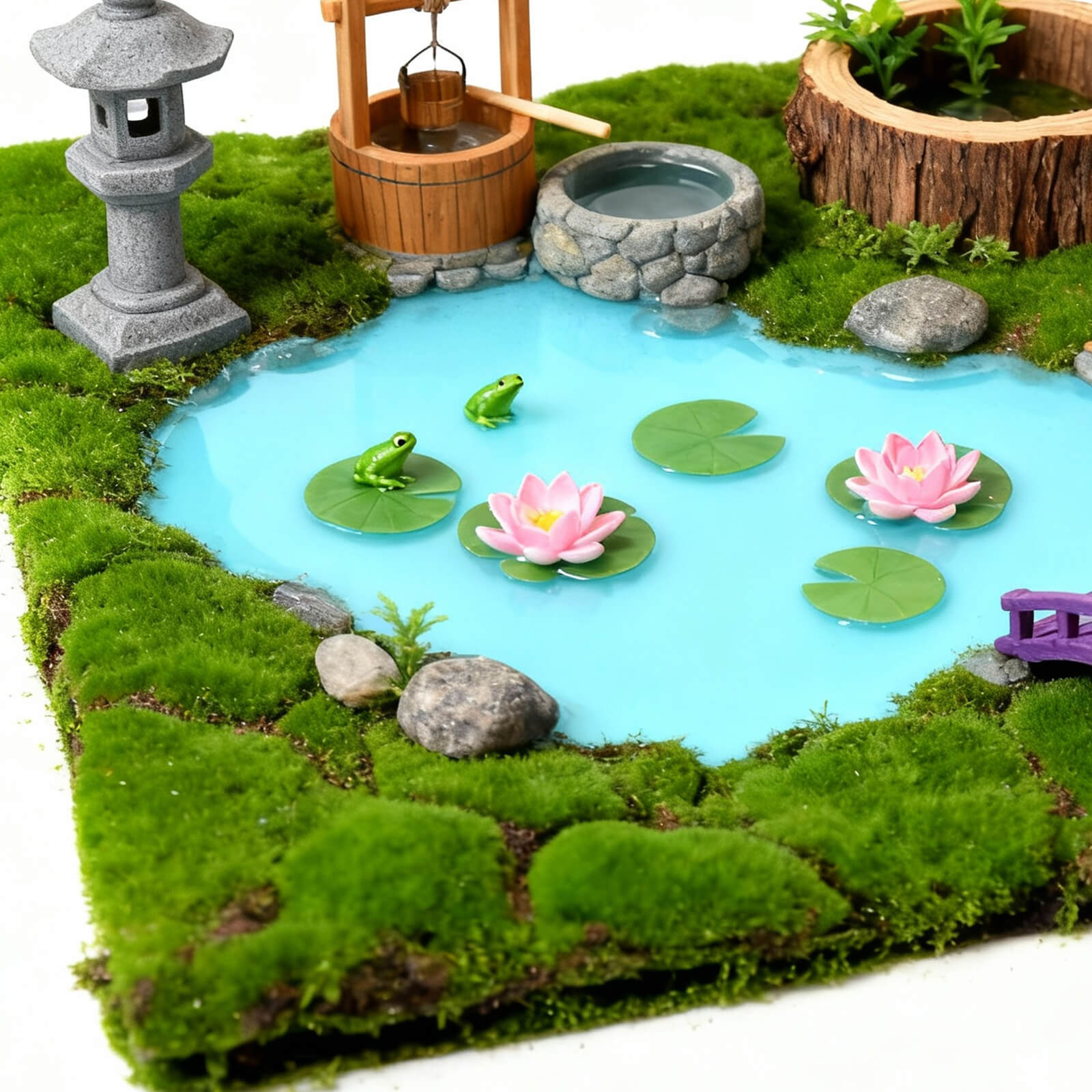 NAHARO Realistic Artificial Moss Mat – 40 × 236 in