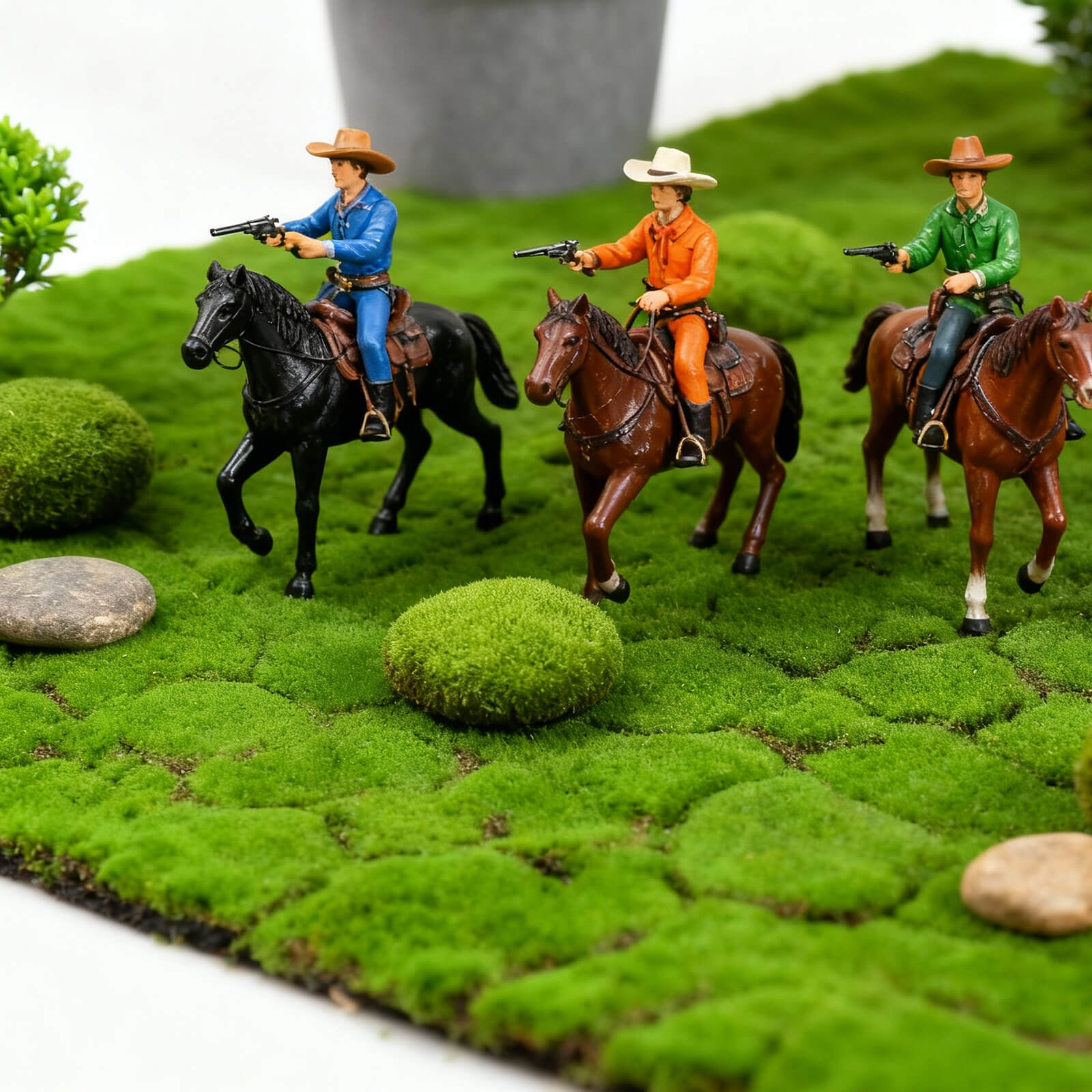 NAHARO Realistic Artificial Moss Mat – 40 × 236 in