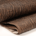 Close-up of NAHARO realistic artificial bark roll with textured brown surface